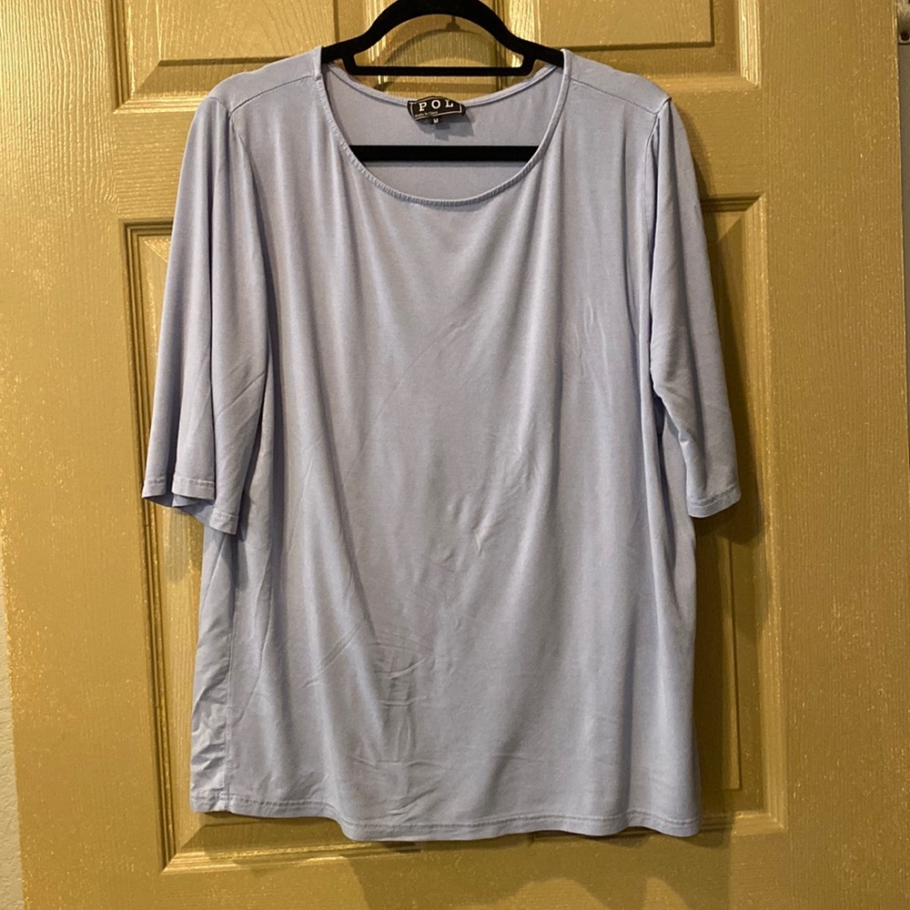 POL Blue Blouse